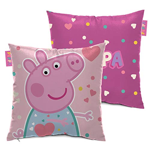 ARDITEX PP13861 EONE-Peppa Pig Kissen, 40 x 40 cm, AD-PP13861, Body von ARDITEX