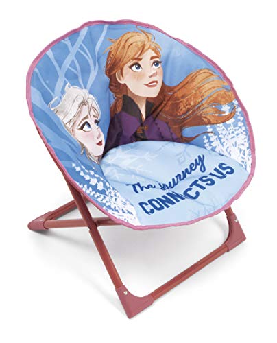 ARDITEX Runder Klappstuhl Frozen II, Kinderstuhl mit Mond, Ø 50 cm von ARDITEX