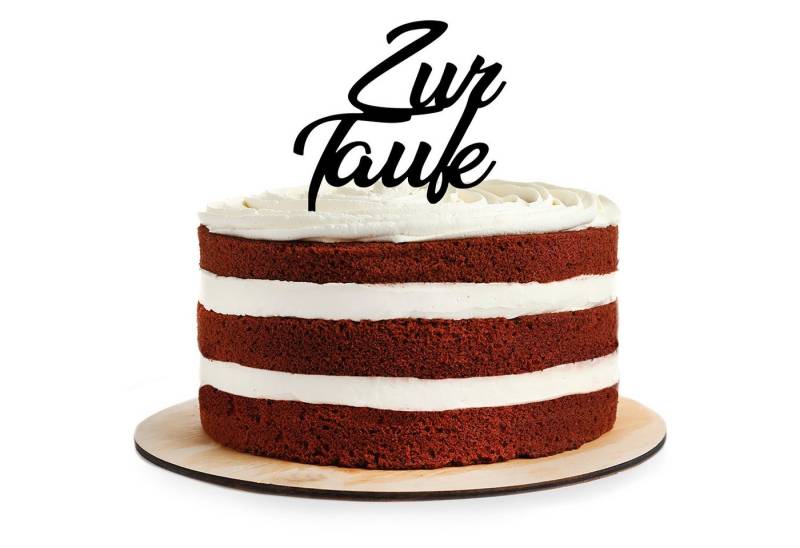 AREA17 Tortenstecker Cake Topper aus Acryl zur Taufe, (Kuchendeko Tortenstecker, verschiedene Farben, Kuchendekoration und Tortenschmuck), 100% Made in Germany von AREA17