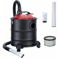 2in1 Aschesauger 20 l 1200 w Kaminsauger Staubsauger inkl. hepa Filter - Schwarz - Arebos von AREBOS