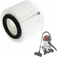 Hepa Filter Staubsauger Geeignet für Industriestaubsauger 2300W Auswaschbar Mit elastischer Gummidichtlippe Universell einsetzbar - Weiss - Arebos von AREBOS