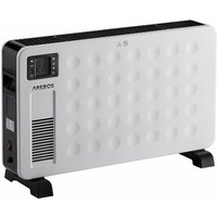Tragbarer Konvektor 2300 w Heizgerät Heizkörper Heizung Elektro-Heizer weiss - Arebos von AREBOS