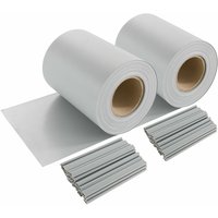 Arebos - Balkon Sichtschutz aus pvc 70 m Rolle blickdichte Sichtschutzfolie mit Befestigungsclips Windschutz für Zaun oder Balkonverkleidung Arebos - Balkon Sichtschutz aus pvc 70 m Rolle blickdichte Sichtschutzfolie mit Befestigungsclips Windschutz für Zaun oder Balkonverkleidung von AREBOS