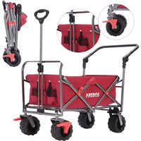 Arebos - Bollerwagen Handwagen Transportkarre Klappbar mit Teleskopstange Arebos - Bollerwagen Handwagen Transportkarre Klappbar mit Teleskopstange von AREBOS