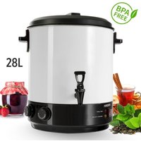 Arebos - Einkochautomat 1800 w Einkochtopf 28 l mit Timer, Thermostat & Überhitzungsschutz stufenlose Temperatureinstellung 30-110 °c Zeitschaltuhr Arebos - Einkochautomat 1800 w Einkochtopf 28 l mit Timer, Thermostat & Überhitzungsschutz stufenlose Temperatureinstellung 30-110 °c Zeitschaltuhr von AREBOS