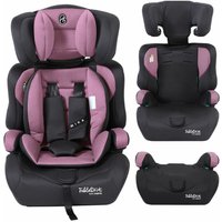 Arebos - FableKids Autokindersitz Autositz Kinderautositz Kindersitz Sitzerhöhung ece Pink - Pink von AREBOS