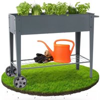 Hochbeet Pflanzbeet Metall Gemüsebeet Pflanzkasten Stahl Beet Blumenbeet - Arebos Hochbeet Pflanzbeet Metall Gemüsebeet Pflanzkasten Stahl Beet Blumenbeet - Arebos von AREBOS