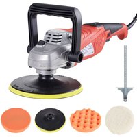 Arebos - Mehrzweck Exzenter Auto Poliermaschine Autolack Schleifer Set 2100 w von AREBOS