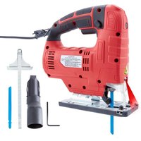 Arebos - Professionelle Stichsäge Elektro Stichsäge 710W Ergonomischer Griff 45° Links-Rechts neigbar Schneller Sägeblattwechsel Anschluss für Arebos - Professionelle Stichsäge Elektro Stichsäge 710W Ergonomischer Griff 45° Links-Rechts neigbar Schneller Sägeblattwechsel Anschluss für von AREBOS