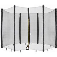 Arebos - Trampolin Netz Sicherheitsnetz Fangnetz Schutznetz für 6 Stangen 366 cm Arebos - Trampolin Netz Sicherheitsnetz Fangnetz Schutznetz für 6 Stangen 366 cm von AREBOS