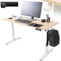 Arebos - höhenverstellbarer Schreibtisch elektrisch 140 x 60 cm mit Memory Funktion Arebos - höhenverstellbarer Schreibtisch elektrisch 140 x 60 cm mit Memory Funktion von AREBOS
