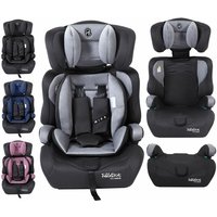 Arebos - FableKids Kinderautositz 3-Punkt-Sicherheitsgurt Autokindersitz ab 15 m. Autositz für Kinder 76-150 cm Kindersitz einstellbare Kopfstütze von AREBOS