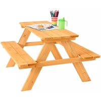 FableKids Arne für 4 Kindersitzgarnitur Picknicktisch Kinder Massivholz von AREBOS