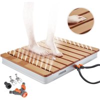 Gartendusche Outdoordusche Bodendusche Außendusche Garten Pool Dusche wpc - Arebos Gartendusche Outdoordusche Bodendusche Außendusche Garten Pool Dusche wpc - Arebos von AREBOS