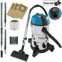 Industriestaubsauger 5IN1 Staubsauger Nass-Trocken 1300W 30L Blau - Blau - Arebos von AREBOS