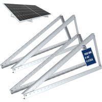 Nuasol - Halterung für Solarpanel Aufständerung bis 105 cm Flachdach pv Solarmodul von NUASOL