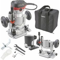 Arebos - Oberfräse Holz Fräse Fräsmaschine Hand Kanten Fräser 710 w von AREBOS