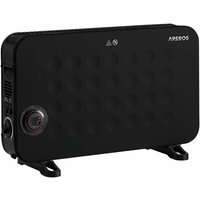 Tragbarer Konvektor 2000 w Heizger�t Heizk�rper Heizung Elektro-Heizer Schwarz - Arebos Tragbarer Konvektor 2000 w Heizger�t Heizk�rper Heizung Elektro-Heizer Schwarz - Arebos von AREBOS