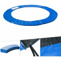 Trampolin Randabdeckung Federschutz Trampolin Randschutz Trampolinzubehör 305 cm aus pvc und pe Reißfest 100% UV-beständig Blau - Blau - Arebos von AREBOS