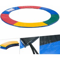 Arebos - Trampolin Randabdeckung Federschutz Trampolin Randschutz Trampolinzubehör 457 cm aus pvc und pe Reißfest 100% UV-beständig Bunt von AREBOS