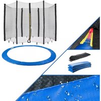 Trampolin Sicherheitsnetz Randabdeckung Randschutz 305 cm 6 Stangen - Arebos von AREBOS