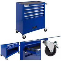 Werkstattwagen Werkzeugwagen Rollwagen Werkzeugkiste Toolbox 4 Fächer - Arebos von AREBOS