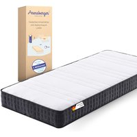 Arensberger - lara Federkernmatratze - 19cm Höhe - Matratze mit Schaumstoff Schicht - H2 H3 Mittelfest – 7 Zonen - Federkern - Liegekomfort 120x200cm von ARENSBERGER