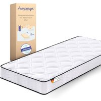 Arensberger - lisa Federkernmatratze - 19cm Höhe - Matratze mit Schaumstoff Schicht - H2 H3 Mittelfest – 7 Zonen - Federkern - Liegekomfort 120x200cm von ARENSBERGER