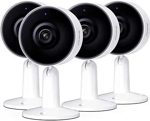 ARENTI 4PCS IN1 Indoor Security Cameras, 4 Megapixel Full HD Baby Monitor Camera with Dual-Band WiFi, Phone APP, Night Vision, 2-Way Audio, Motion/Sound Detection, Alexa Compatible ARENTI 4PCS IN1 Indoor Security Cameras, 4 Megapixel Full HD Baby Monitor Camera with Dual-Band WiFi, Phone APP, Night Vision, 2-Way Audio, Motion/Sound Detection, Alexa Compatible von ARENTI