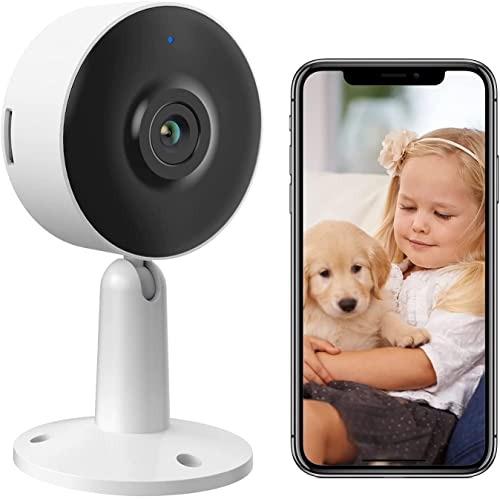 ARENTI IN1 Indoor Sicherheitskameras 1PC, 1080p Full HD Baby Monitor Haustierkamera mit Telefon APP, Nachtsicht, 2-Wege-Audio, Bewegungs-/Tonerkennung, SD-Karte&Cloud-Speicher, Alexa-kompatibel von ARENTI