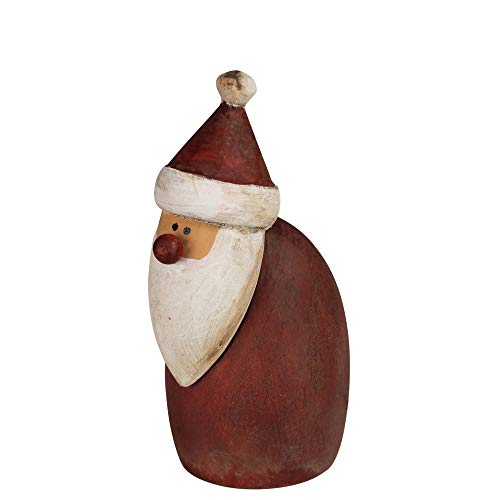 HomeArt 2956-0 Einfacher Weihnachtsmann, 12,7 cm Höhe, Holz von AREOhome