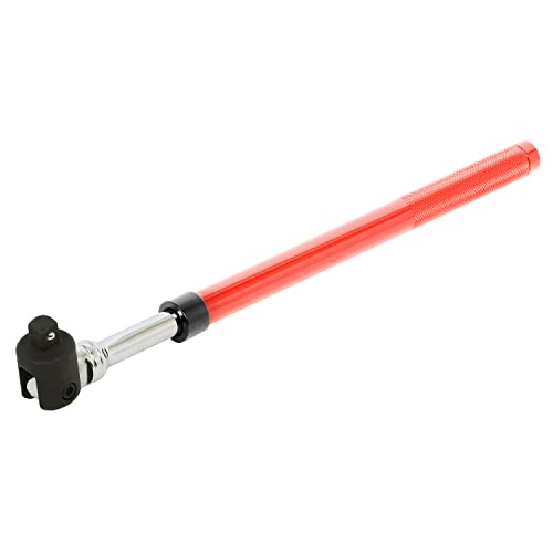 ARES 40009 - 1/2 Zoll Antrieb ausziehbar Rot Breaker Bar - 16 Zoll bis 24 Zoll Ausziehbare Länge - Einfache Handhabung Drehverschluss Verstellbares Design von ARES