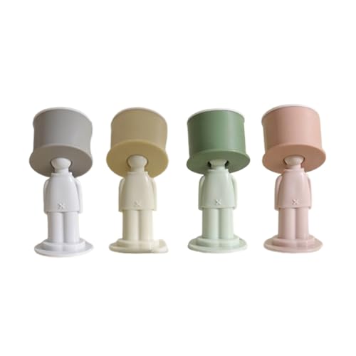 ARFUKA 4 Stück Türstopper Boden Türzuschlagbremse Dekorative Gimmi Magierform Bodentürstopper Selbstklebend Türpuffer Door Stopper von ARFUKA