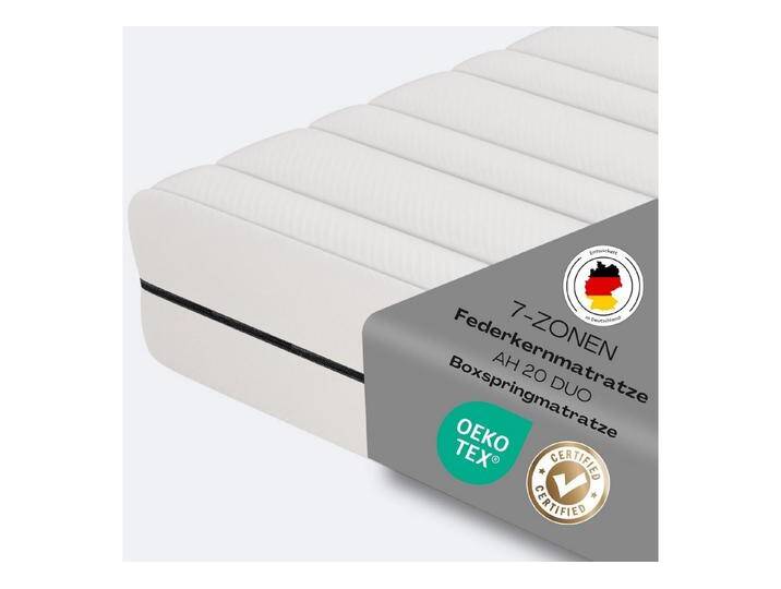 ARGAHOME Taschenfederkernmatratze AH20 Ergonomische 7-Zonen Federkernmatratze Höhe 20 cm, 7 Zonen Matratze 100x200 cm von ARGAHOME