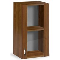 Argonauta - Küchenschrank mit 1 Tür in antikem Nussbaum Vitrine Cm 40x32xH 72 von ARGONAUTA