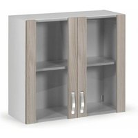 Wandschrank mit zwei Ulmentüren aus Melaminholz H.72x80x32 cm Wandschrank mit zwei Ulmentüren aus Melaminholz H.72x80x32 cm von ARGONAUTA