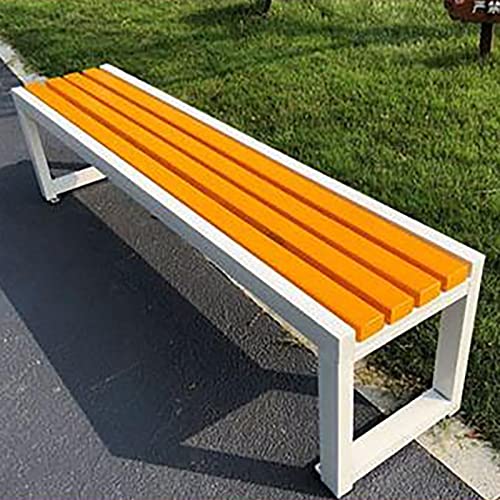 ARHAMS Gartenbänke for Draußen, Gartenbank Wetterfest, Parkbank Aus Metall, Gusseisen, Außenbänke, Veranda, Gartenmöbel for Terrasse, Park, Rasen, Hof (Color : C, Size : 100CM) von ARHAMS