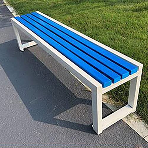 ARHAMS Gartenbänke for Draußen, Gartenbank Wetterfest, Parkbank Aus Metall, Gusseisen, Außenbänke, Veranda, Gartenmöbel for Terrasse, Park, Rasen, Hof (Color : D, Size : 120CM) von ARHAMS