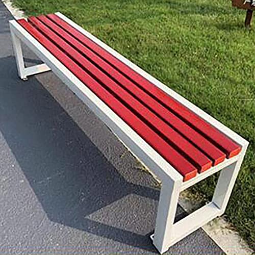ARHAMS Gartenbänke for Draußen, Gartenbank Wetterfest, Parkbank Aus Metall, Gusseisen, Außenbänke, Veranda, Gartenmöbel for Terrasse, Park, Rasen, Hof (Color : G, Size : 120CM) von ARHAMS