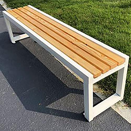 ARHAMS Gartenbänke for Draußen, Gartenbank Wetterfest, Parkbank Aus Metall, Gusseisen, Außenbänke, Veranda, Gartenmöbel for Terrasse, Park, Rasen, Hof (Color : J, Size : 100CM) von ARHAMS