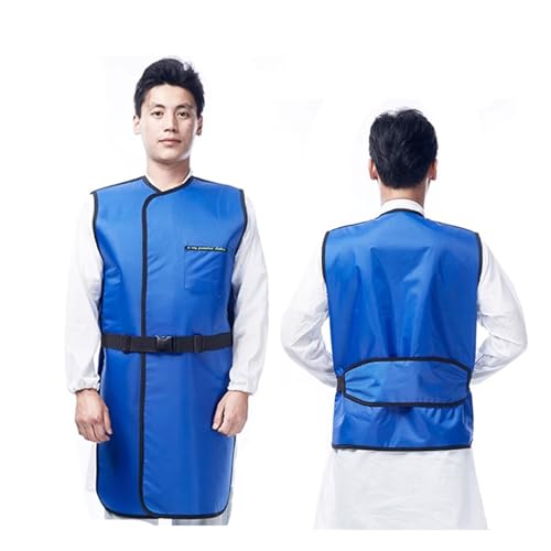 Bleischürze 0,5 Mmpb Unisex-Bleischürze For Röntgenschutz, Dentallabor, Strahlenschutz For Erwachsene, Bleiweste Mit Verstellbarem Hüftgurt(Large) von ARHEORMUH