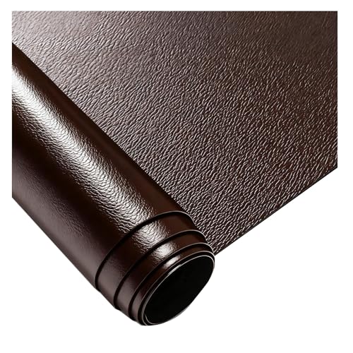 Kunstleder Selbstklebend Brauner Selbstklebender Lederreparaturflicken, Polster-Vinyl-Kunstleder-Reparaturband-Set For Sofas, Möbel, Autositze, Stühle(100x40cm) von ARHEORMUH