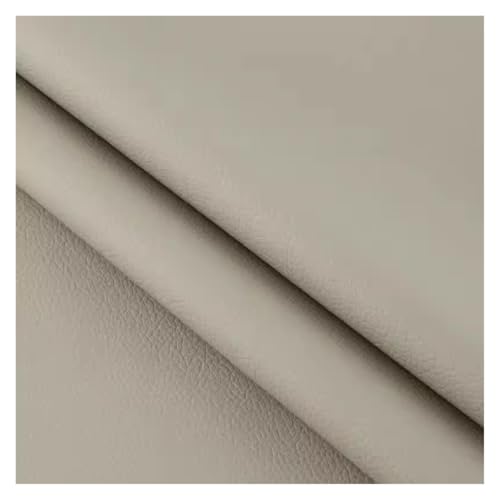 Kunstleder Selbstklebend Leder Reparatur Patch 50x137cm, Selbstklebendes Realistisches Leder Reparatur Tape Für Möbel Restaurierung Heimkort DIY(Beige gray) von ARHEORMUH