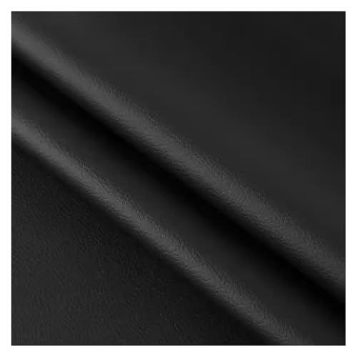 Kunstleder Selbstklebend Leder Reparatur Patch 50x137cm, Selbstklebendes Realistisches Leder Reparatur Tape Für Möbel Restaurierung Heimkort DIY(Black) von ARHEORMUH