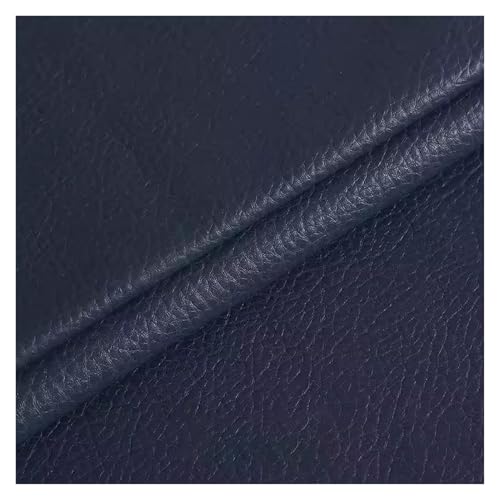 Kunstleder Selbstklebend Leder Reparatur Patch 50x137cm, Selbstklebendes Realistisches Leder Reparatur Tape Für Möbel Restaurierung Heimkort DIY(Dark blue) von ARHEORMUH