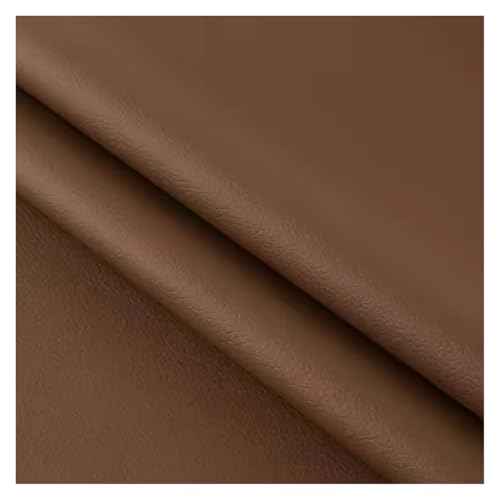 Kunstleder Selbstklebend Leder Reparatur Patch 50x137cm, Selbstklebendes Realistisches Leder Reparatur Tape Für Möbel Restaurierung Heimkort DIY(Dark brown) von ARHEORMUH