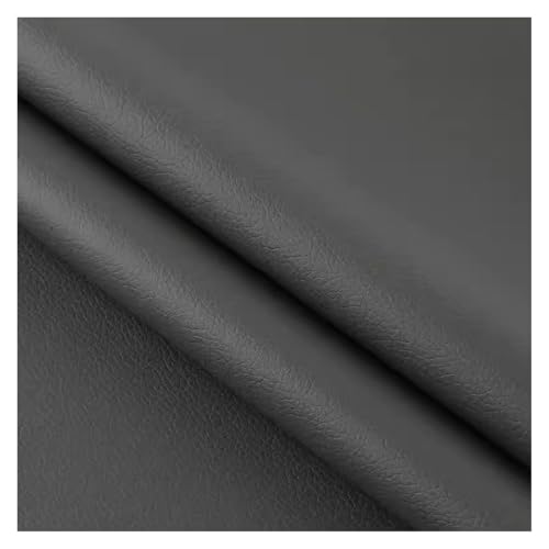 Kunstleder Selbstklebend Leder Reparatur Patch 50x137cm, Selbstklebendes Realistisches Leder Reparatur Tape Für Möbel Restaurierung Heimkort DIY(Dark grey) von ARHEORMUH
