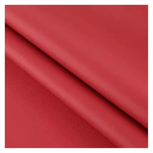 Kunstleder Selbstklebend Leder Reparatur Patch 50x137cm, Selbstklebendes Realistisches Leder Reparatur Tape Für Möbel Restaurierung Heimkort DIY(Red) von ARHEORMUH