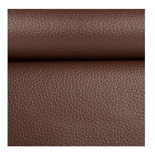 Kunstleder Selbstklebend Lederflicken For Möbel, 138 X 50 Cm, Selbstklebender Leder-Reparaturflicken For Autositz, Couch, Sofa, Bootssitz, Stuhl, Handtasche(Light brown) von ARHEORMUH