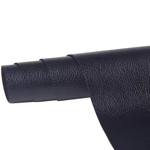 Kunstleder Selbstklebend Lederflicken-Set For Möbel, Selbstklebender Lederreparaturflicken For Autositz, Couch, Sofa, Bootssitz, Stuhl, Handtasche(Black,19.7X54.3inch) von ARHEORMUH